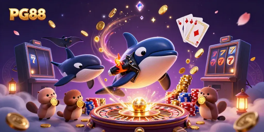 Earn big at PG88 with thrilling 3D casino adventures featuring your favorite sea creatures.