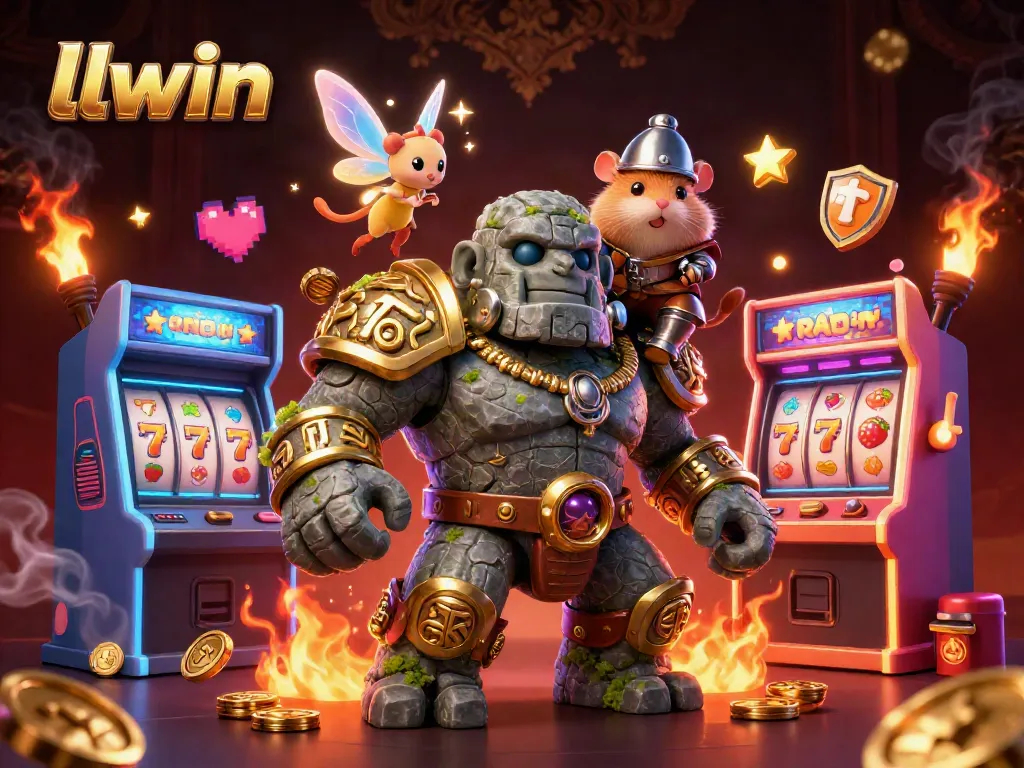 Experience thrilling games with llwin's exciting slots featuring vibrant characters and magical elements.