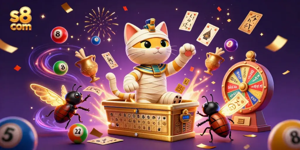 Experience thrilling gameplay at s8 com with vibrant colors and dynamic casino elements.