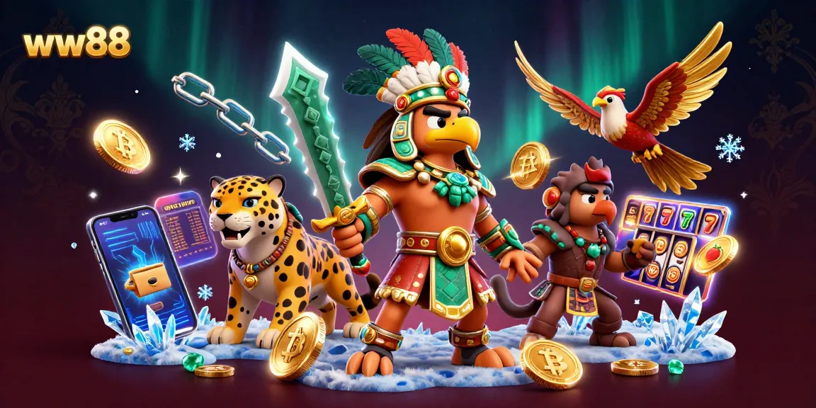 Win big at ww88 with vibrant 3D casino characters embedded in a dynamic jackpot game scene.
