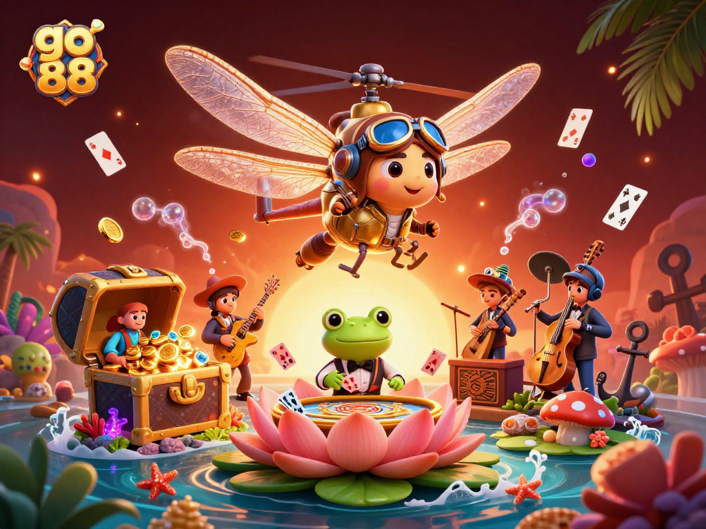 Experience exciting gameplay at go 88 with vibrant visuals, thrilling cards, and dynamic characters.