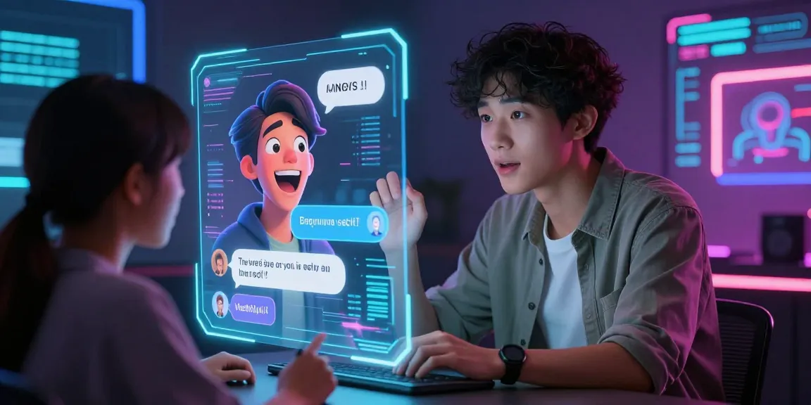 Engaging character ai nsfw roleplay scene showcasing immersive digital interactions and vibrant avatars.