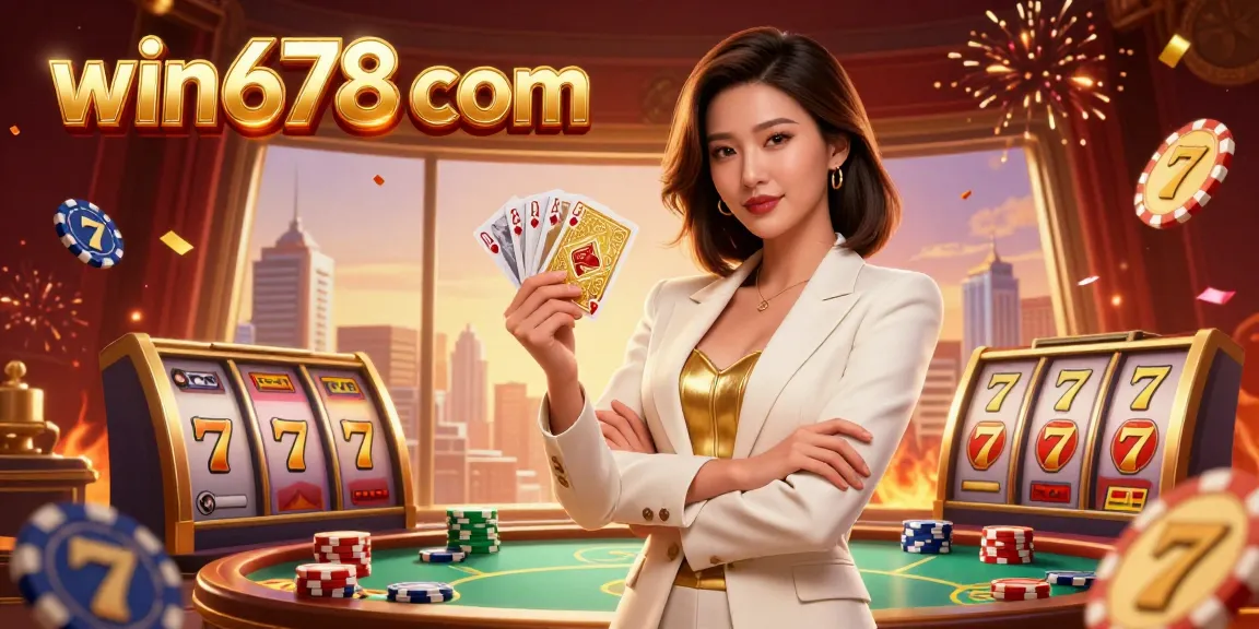 Engage in thrilling games at win678 com with stylish jackpot slots and an elegant host.