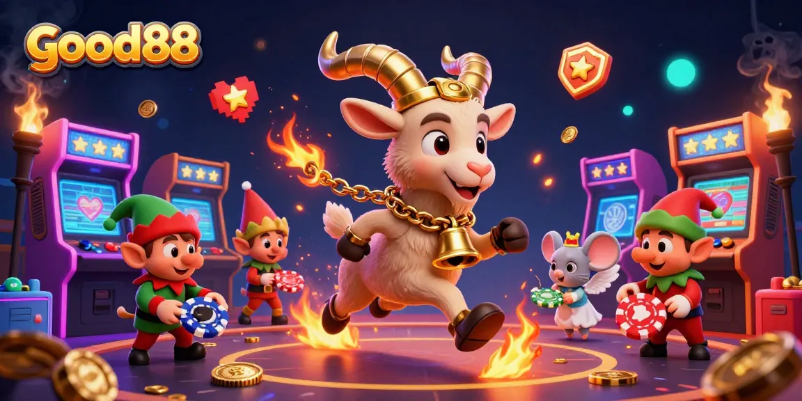 Engage with exciting casino moments at good88, featuring dynamic game action and vibrant characters.
