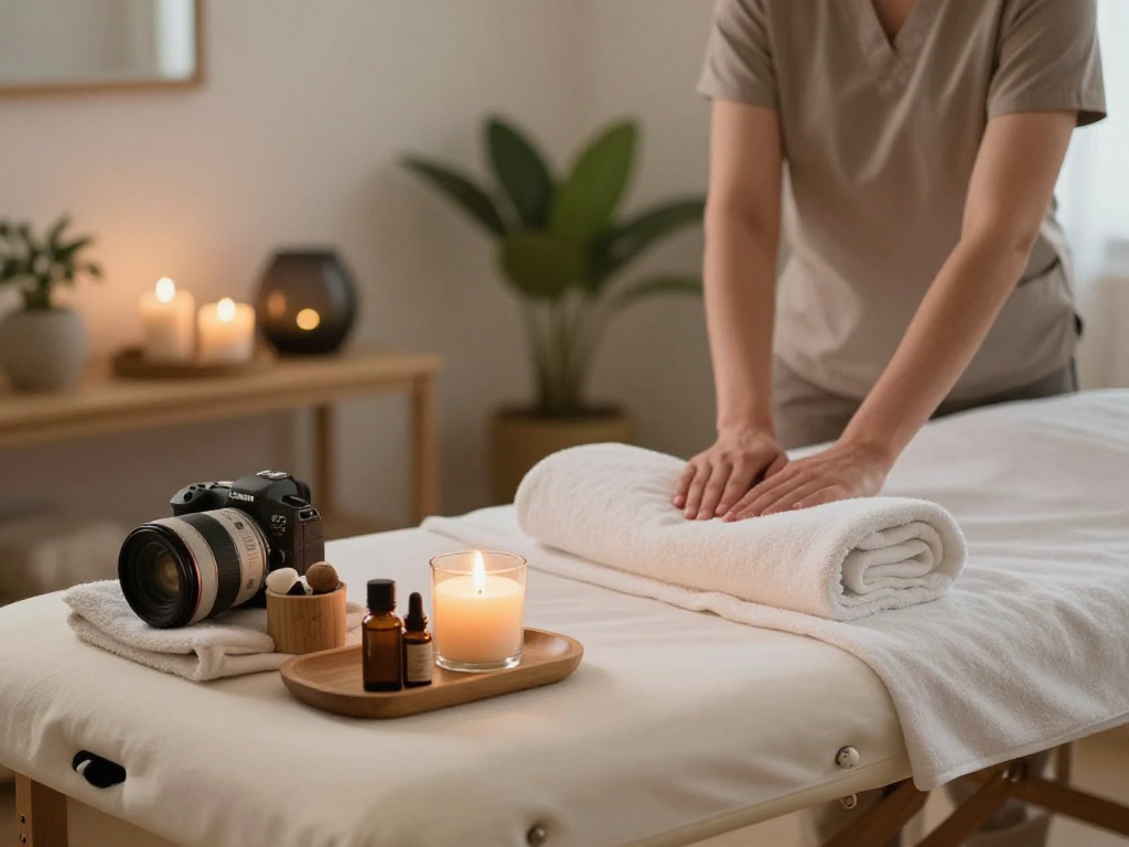 Relaxing 의왕출장마사지 experience at home with a professional therapist.
